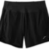 BROOKS Women's Chaser 7" Short (001 - Black) -Brooks 221466 001 LF Chaser 7in Short