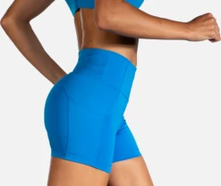 BROOKS Women's Method 5" Short Tight (480 - Blue Bolt) -Brooks 221478 480 MV Method 5in Short Tight
