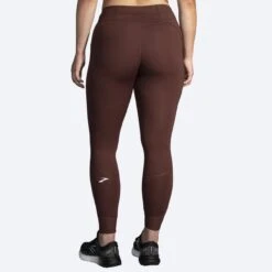 BROOKS Women's Momentum Thermal Tight (288 - Run Raisin) -Brooks 221501 288 mb momentum thermal tight womens running tight