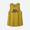 BROOKS Women's Distance Graphic Tank (395 - Golden Hour/Kinetic) -Brooks 221542 395 lf distance graphic tank womens sleeveless running top