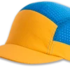 BROOKS Propel Mesh Hat (788 - Saffron/Blue Bolt) -Brooks 280433 788 LF Propel Mesh Hat