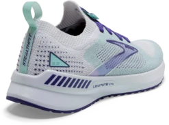 BROOKS Women’s Levitate Stealthfit GTS 5 (127 - White/Navy Blue/Yucca) -Brooks 29E6884C 3B7C 43CD 9D7C 32D6968F4509