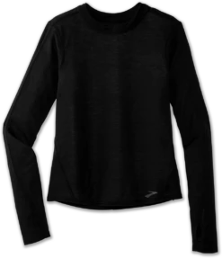 BROOKS Women’s Distance Long Sleeve (001 - Black)