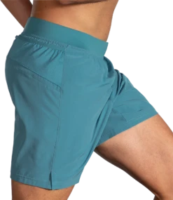BROOKS Men's Sherpa 7" Short (444 - Slate Blue) -Brooks 306D574E 7500 4786 AAFF 0DEECCE1575C