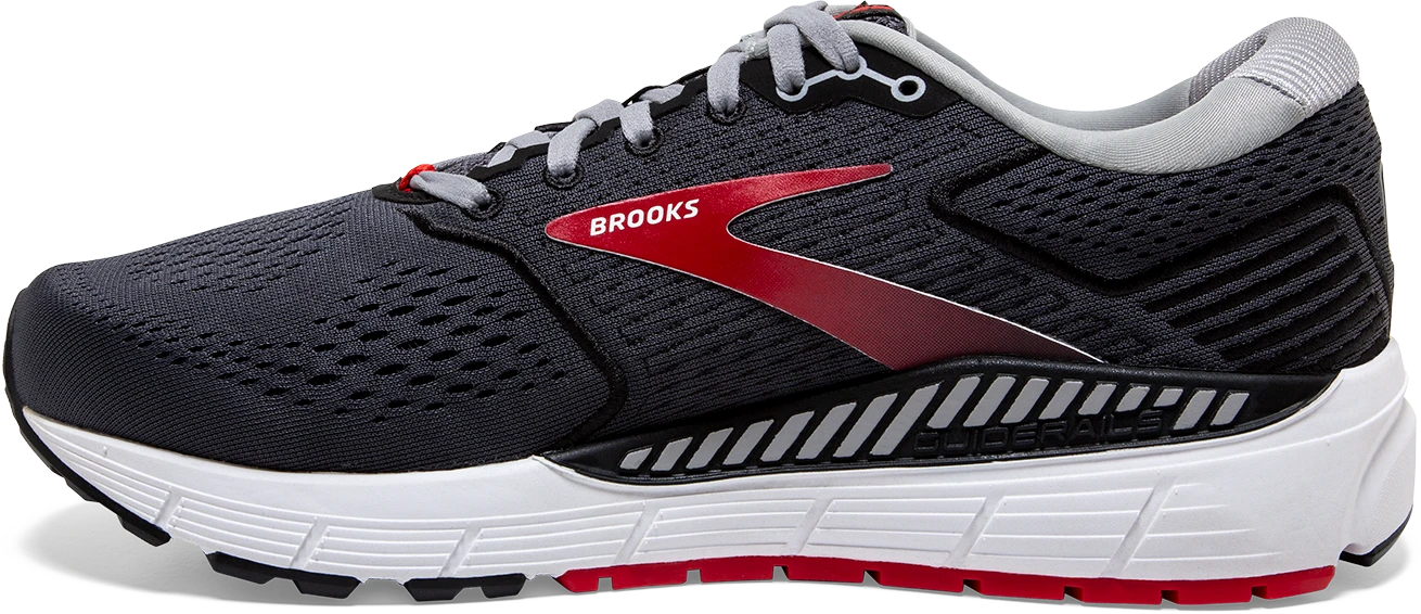 BROOKS Men's Beast '20 (019 - Blackened Pearl/Black/Red) 4 BROOKS Men's Beast '20 (019 - Blackened Pearl/Black/Red) - Image 2
