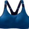 BROOKS Women's Dare Racerback Run Bra 2.0 (454 - Blue Ash/Navy) -Brooks 350085 454 LF Dare Racerback Run Bra 2