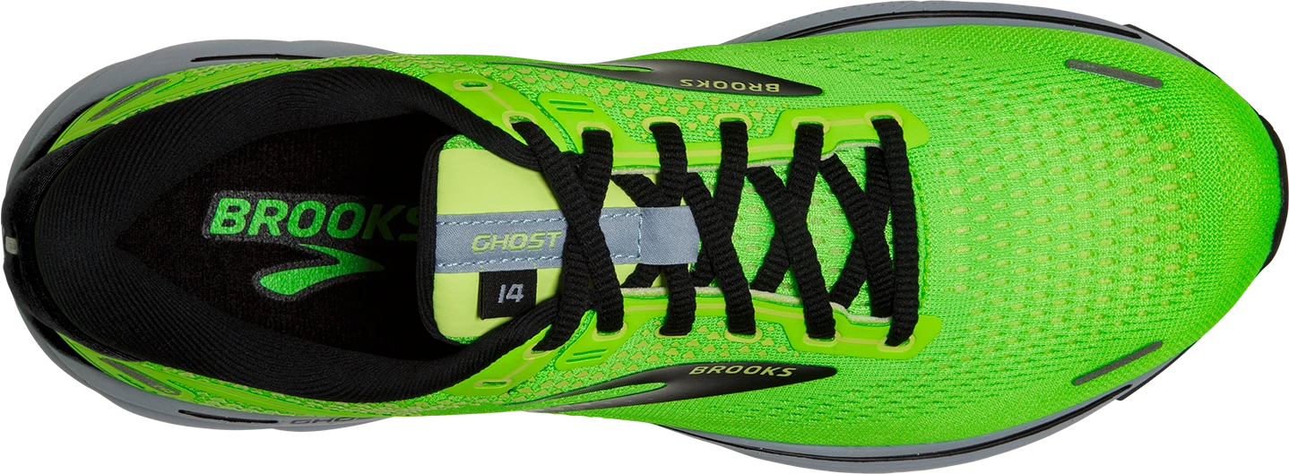 BROOKS Men's Ghost 14 (310 - Green Gecko/Blue/Black) 7 BROOKS Men's Ghost 14 (310 - Green Gecko/Blue/Black) - Image 5