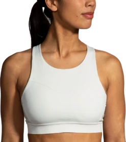 BROOKS Women's Drive 3 Pocket Run Bra (357 - Mint Mix) -Brooks 3B9B1BD3 63C5 4608 A379 72B8D6F9B06B
