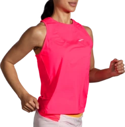 BROOKS Women's Sprint Free Tank 2.0 (620 - Hyper Pink) -Brooks 40DDC1F2 DF18 4157 BDA9 C686919BA432