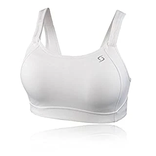 BROOKS Women's Fiona Run Bra (White) 3 BROOKS Women's Fiona Run Bra (White)