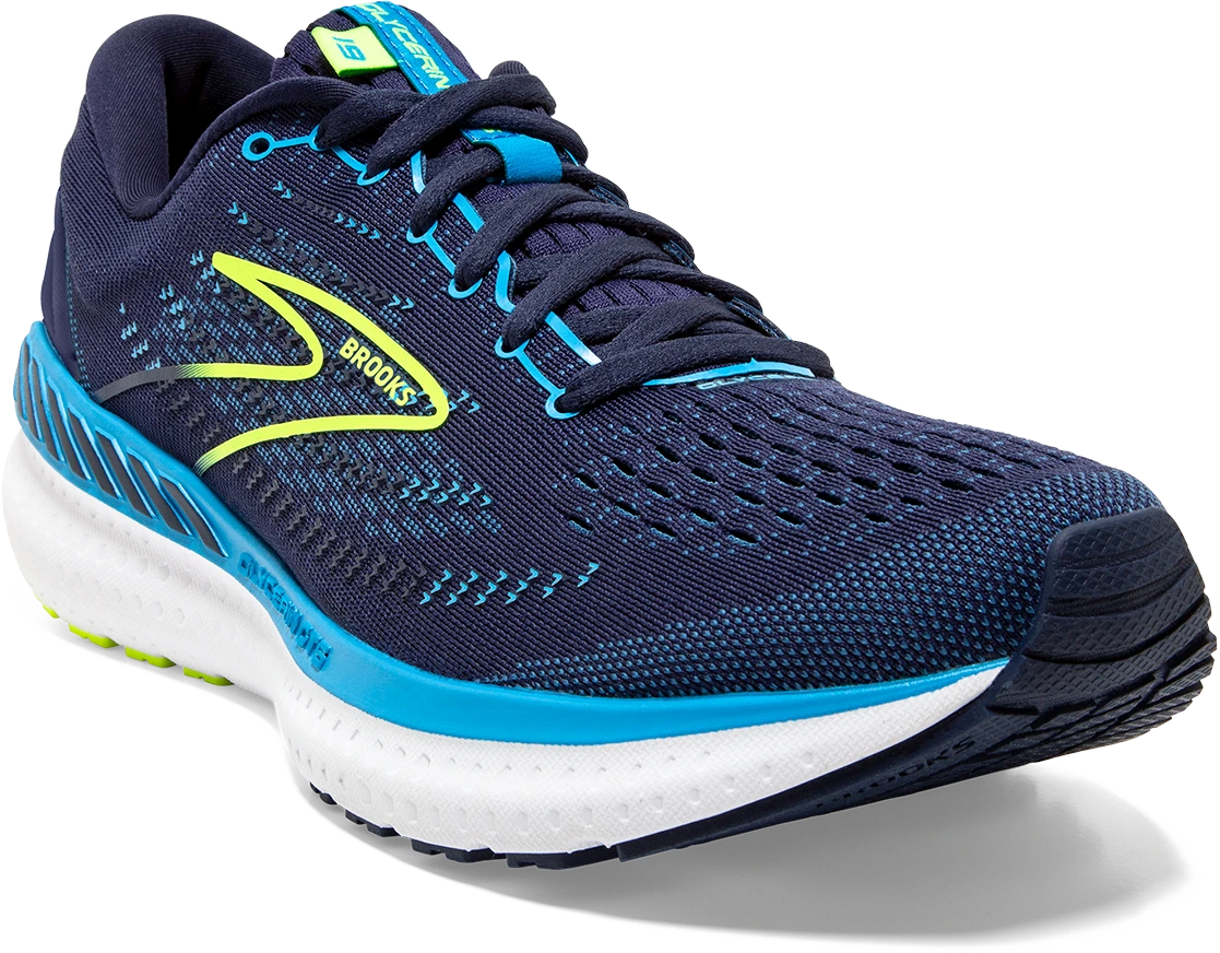 BROOKS Men's Glycerin GTS 19 (443 - Navy/Blue/Nightlife) 5 BROOKS Men's Glycerin GTS 19 (443 - Navy/Blue/Nightlife) - Image 3