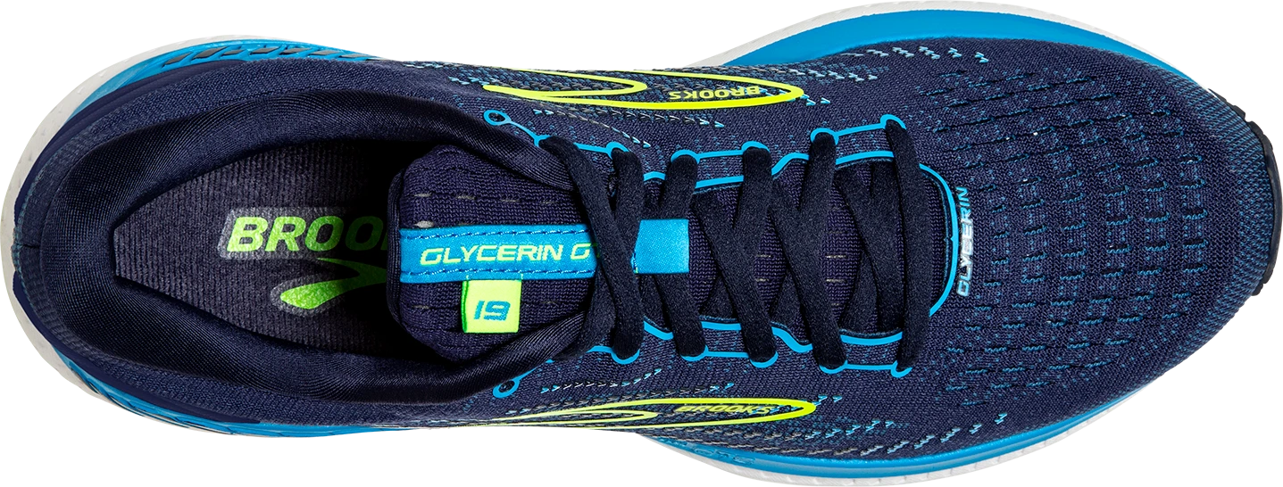BROOKS Men's Glycerin GTS 19 (443 - Navy/Blue/Nightlife) 6 BROOKS Men's Glycerin GTS 19 (443 - Navy/Blue/Nightlife) - Image 4
