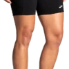 BROOKS Women's Moment 5" Running Short Tight (001 - Black) -Brooks 48568B49 41AC 4A69 A443 93078CE2B896
