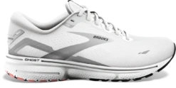 BROOKS Men's Ghost 15 (184 - White/Black/Flame)