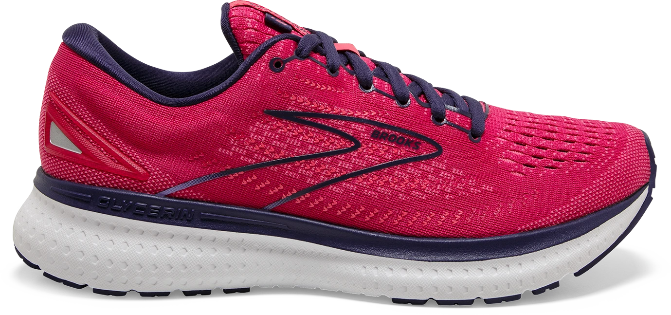BROOKS Women's Glycerin 19 (623 - Barberry/Purple/Calypso) 3 BROOKS Women's Glycerin 19 (623 - Barberry/Purple/Calypso)