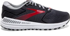 BROOKS Men's Beast '20 (019 - Blackened Pearl/Black/Red)