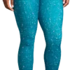 BROOKS Women's Method 3/4 Tight (486 - Lagoon Speckle Print/Lagoon)
