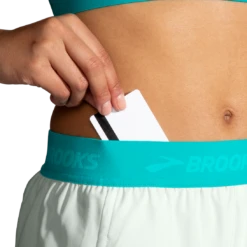 Women’s Chaser 3” Short (379 - Mint Mix/Nile Blue/Brooks) -Brooks 78BD4968 FAE6 41A7 94C4 AE476F5D605A