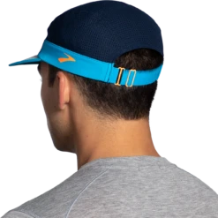 BROOKS Propel Mesh Hat (443 - Navy/Pikes Peak/Spring Break) -Brooks 7A46FF62 63A1 4082 946D 9701EF18041D