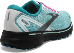 BROOKS Women's Ghost 14 (141 - White/Black/Blue Light) -Brooks 7E634710 98D2 4DAD A492 8FB2BC99D3DA