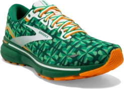 BROOKS Men's Ghost 15 “Run Lucky” (371 - Green/White/Orange) -Brooks 7F8FA9A4 3A5E 420D BCA4 A6D863FD6169