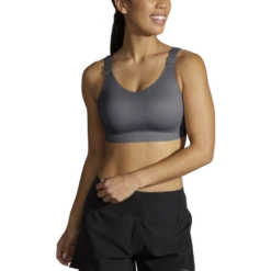 BROOKS Women's Scoopback Run Bra 2.0 (081 - Asphalt) -Brooks 7FB56FA5 40C1 413D A0E0 19792DB83E73