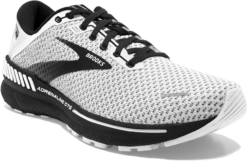 BROOKS Women's Adrenaline GTS 22 (135 - White/Grey/Black) -Brooks 8893D203 0AF1 4528 A1EE E8941BB9F478