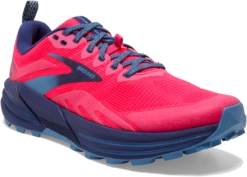 BROOKS Women's Cascadia 16 (647 - Pink/Flambe/Cobalt) 10 BROOKS Women's Cascadia 16 (647 - Pink/Flambe/Cobalt) -Brooks 8B3F2770 03D3 4558 9764 304BCCAF7CE9