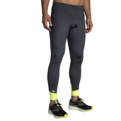 BROOKS Men’s Run Visible Tights (044 - Asphalt/Nightlife)