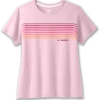 BROOKS Women's Distance Short Sleeve 2.0 (677 - Quartz/Gradient Stripe) -Brooks 8DE2491C 0525 48B9 AB71 C3EF8210CAAB