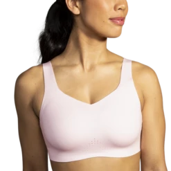 BROOKS Women's Dare Underwire Run Bra (069 - Rosewater) -Brooks 97BD00CF 73FF 467E 9B0F 73BE153CEA47