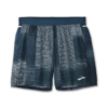 BROOKS Men's Sherpa 7" Short (406 - Indigo Rush Altitude Print) -Brooks 9CEC9229 2947 4E41 8828 FAAF8E52B8D3