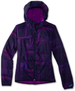 BROOKS Women’s Canopy Jacket (436 - Navy Print)