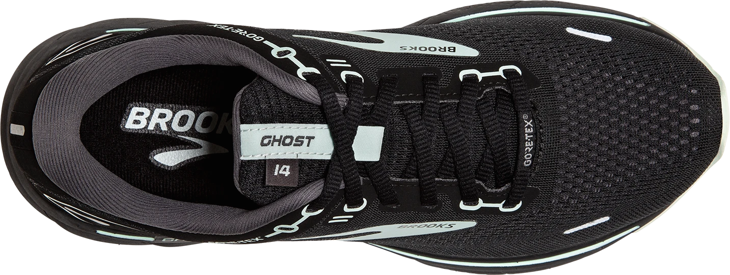 BROOKS Women's Ghost 14 GTX (015 - Black/Blackened Pearl) 6 BROOKS Women's Ghost 14 GTX (015 - Black/Blackened Pearl) - Image 4