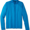 BROOKS Men's Dash 1/2 Zip (405 - Electric Blue) -Brooks AD8C4ED9 1990 44A9 9F26 5611A1BAF1E0