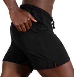BROOKS Men's Moment 7" Shorts (001 - Black) -Brooks B593C867 9439 4179 84E7 A8A3916A8F85
