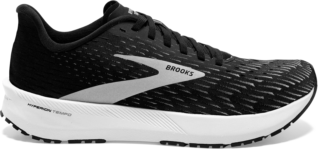 BROOKS Women's Hyperion Tempo (091 - Black/Silver/White) 4 BROOKS Women's Hyperion Tempo (091 - Black/Silver/White) - Image 2