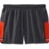 BROOKS Men’s Sherpa 5” Short (076 - Asphalt/lava) -Brooks C2726EB6 092B 4C49 96CF 6AEEC5A54A79