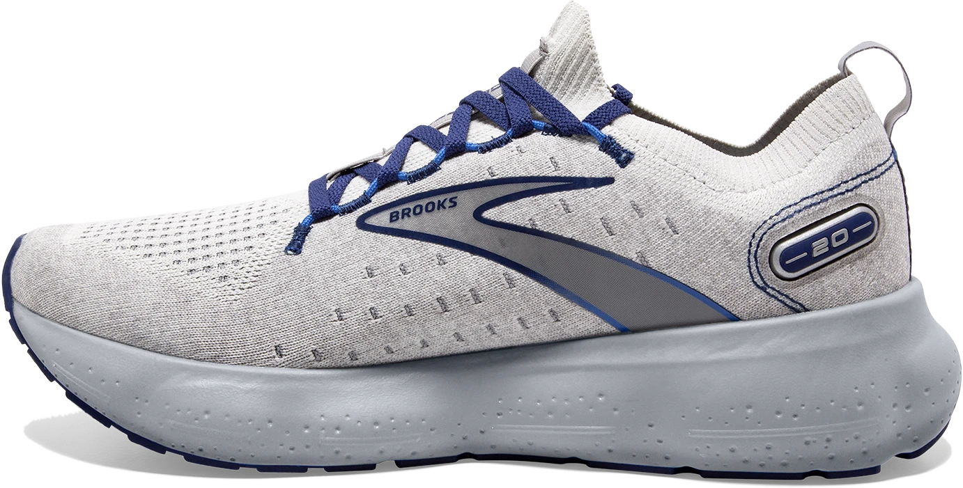 BROOKS Men’s Glycerin Stealthfit 20 (081 - Oyster/Alloy/Blue Depths) 4 BROOKS Men’s Glycerin Stealthfit 20 (081 - Oyster/Alloy/Blue Depths) - Image 2