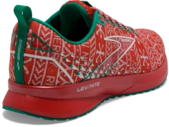 BROOKS Women’s Levitate 5 “Run Merry” (634 - Red/White/Green) -Brooks CA9EB7A4 98C0 47DF AC3A C7F426BD5B16