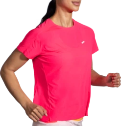 BROOKS Women's Sprint Free Short Sleeve 2.0 (620 - Hyper Pink) -Brooks CE9871AD 6098 4F48 B830 6A0B8AF2554E