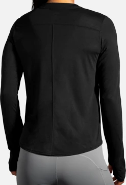 BROOKS Women’s Distance Long Sleeve (001 - Black) -Brooks CEE19315 ADB5 4E21 B1D7 FFC1F0582911