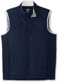 BROOKS Men’s Shield Hybrid Vest (439 - Navy/Icy Grey)
