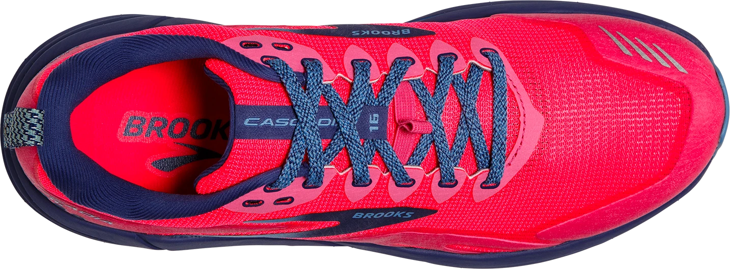 BROOKS Women's Cascadia 16 (647 - Pink/Flambe/Cobalt) 8 BROOKS Women's Cascadia 16 (647 - Pink/Flambe/Cobalt) - Image 6