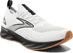 BROOKS Men's Levitate Stealthfit 6 (121 - White/Black) -Brooks D6CAF521 830F 4473 9BDD 0FD5CE8F72DB