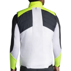 BROOKS Men’s Run Visible Insulated Vest (134 - White/Asphalt/Nightlife) -Brooks DA782951 8B24 4C50 B37B B77FE11A1795