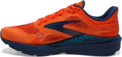 BROOKS Men’s Launch GTS 9 (854 - Flame/Titan/Crystal Teal) -Brooks EDDC54D1 4A12 4C45 800A 9C0428908CA8