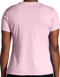 BROOKS Women's Distance Short Sleeve 2.0 (677 - Quartz/Gradient Stripe) -Brooks EE143DC7 FBD8 4CD9 B03F AE4C0BC08829