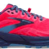 BROOKS Women's Cascadia 16 (647 - Pink/Flambe/Cobalt)
