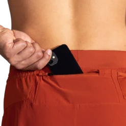 BROOKS Men's Sherpa 5" Short (644 - Red Clay) -Brooks F1A8B096 8A71 47FF B1CE 1297E5BBFEE4